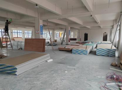 Innredning av showroom
