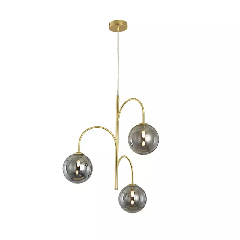 Balkong pendellampe i glass