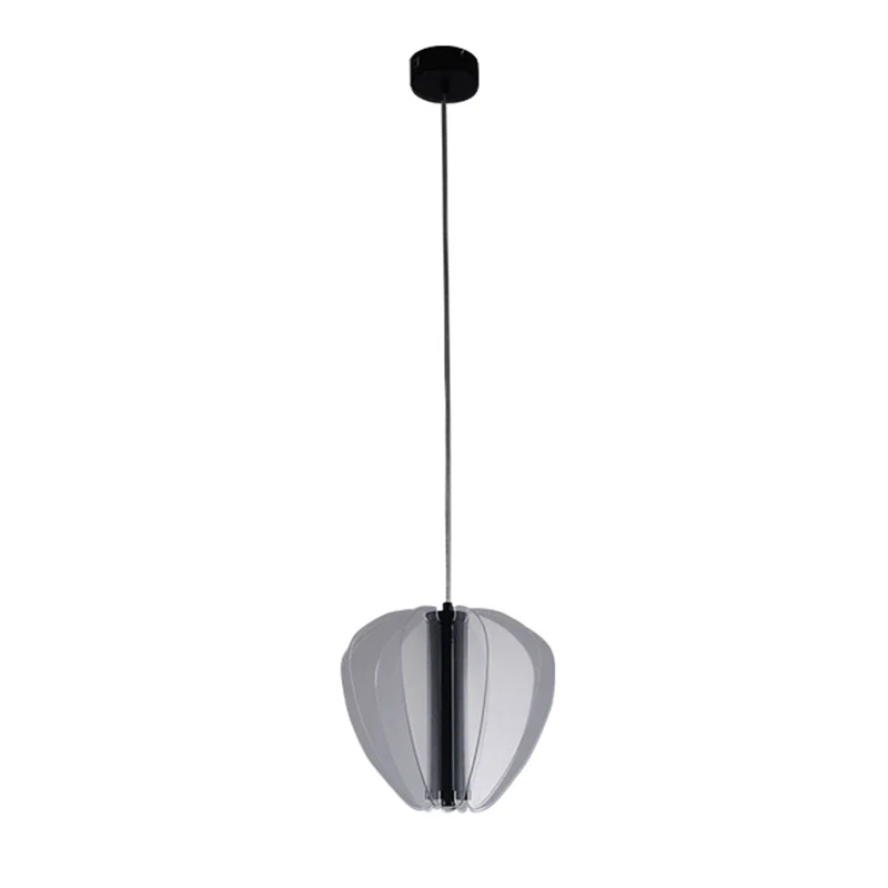 Moderne LED-lysekrone i minimalistisk stil