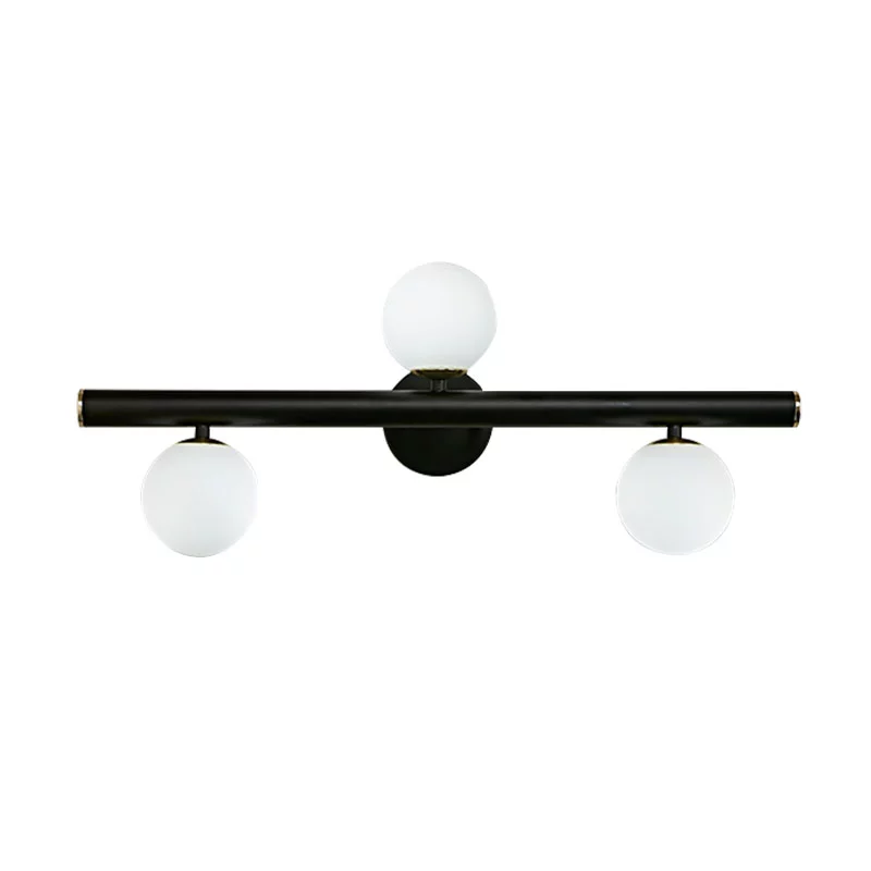 Moderne enkel vegglampe i glass