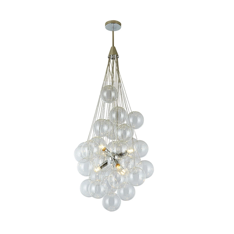 Enkel stil unik glass pendellampe