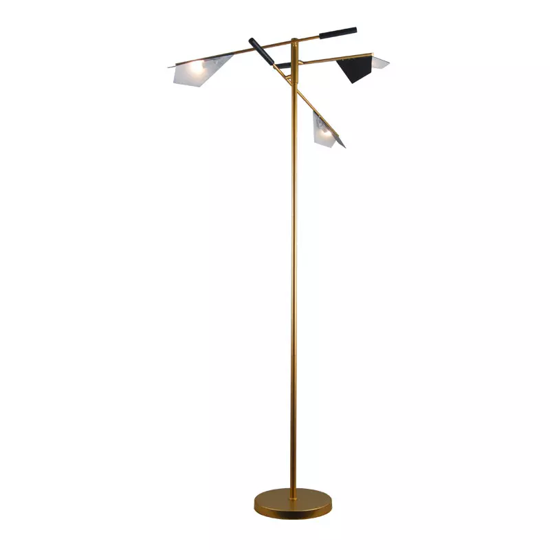 Gulvlampe i trapper